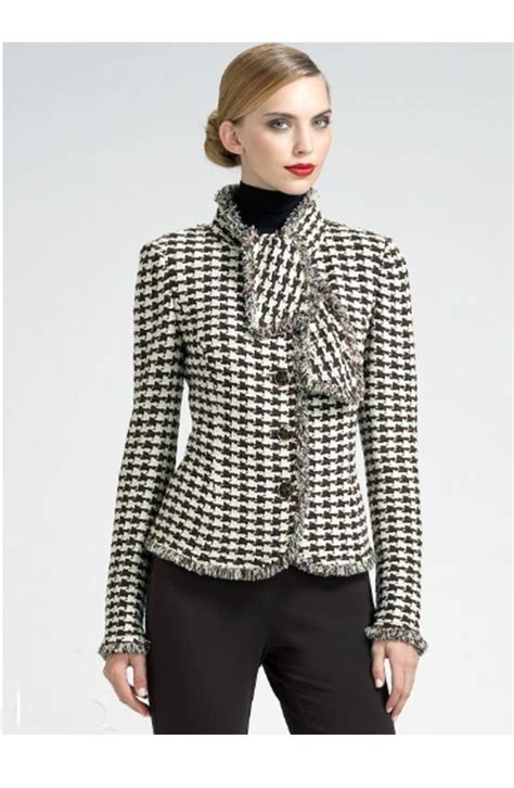 chanel long coats for women|chanel style blazers for women.